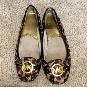 Michael Kora CALF HAIR ballet flats